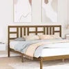 Image de vidaXL Tête de lit Marron miel 206x4x100 cm Bois massif de pin 817863