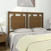 Image de vidaXL Tête de lit Marron miel 1255x4x100 cm Bois massif de pin 817933