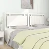 Image de vidaXL Tête de lit Blanc 2055x4x100 cm Bois massif de pin 817961