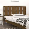Image de Tête De Lit Marron Miel 155,5x4x100 Cm Bois Massif De Pin Vidaxl