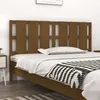 Image de Tête De Lit Marron Miel 185,5x4x100 Cm Bois Massif De Pin Vidaxl
