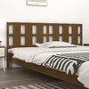 Image de Tête De Lit Marron Miel 205,5x4x100 Cm Bois Massif De Pin Vidaxl