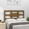 Image de Tête De Lit Marron Miel 80,5x4x100 Cm Bois Massif De Pin Vidaxl