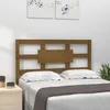 Image de Tête De Lit Marron Miel 95,5x4x100 Cm Bois Massif De Pin Vidaxl