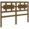 Image de Tête De Lit Marron Miel 125,5x4x100 Cm Bois Massif De Pin Vidaxl