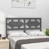 Image de Tête De Lit Gris 185,5x4x100 Cm Bois Massif De Pin Vidaxl