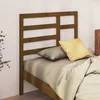 Image de Tête De Lit Marron Miel 96x4x104 Cm Bois Massif De Pin Vidaxl