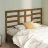 Image de Tête De Lit Marron Miel 141x4x104 Cm Bois Massif De Pin Vidaxl