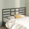 Image de Tête De Lit Gris 186x4x104 Cm Bois Massif De Pin Vidaxl