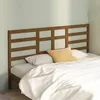 Image de Tête De Lit Marron Miel 186x4x104 Cm Bois Massif De Pin Vidaxl