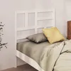 Image de Tête De Lit Blanc 81x4x104 Cm Bois Massif De Pin Vidaxl