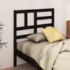 Image de Tête De Lit Blanc 81x4x104 Cm Bois Massif De Pin Vidaxl