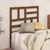Image de Tête De Lit Marron Miel 106x4x104 Cm Bois Massif De Pin Vidaxl