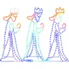 Image de Figurine De Noël De Trois Rois Avec 504 Led 99,5x45,5 Cm Vidaxl
