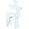 Image de Renne De Noël Blanc Froid 76x42x87 Cm Vidaxl