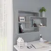 Image de Étagère Murale Sonoma Gris 104x20x58,5 Cm Bois D'ingénierie Vidaxl