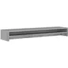 Image de Support De Moniteur Sonoma Gris 100x24x13 Cm Bois D'ingénierie Vidaxl