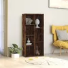 Image de vidaXL Armoire à livres Chêne fumé 50x25x106 cm 815444