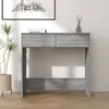 Image de vidaXL Bureau Sonoma gris 80x40x75 cm Bois dingénierie 815475