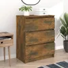 Image de vidaXL Buffet Chêne fumé 60x35x76 cm Bois dingénierie 815510