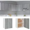 Image de vidaXL Armoire suspendue Lyon Gris Sonoma 50 x 31 x 60 cm Bois dingénierie 815586