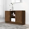 Image de Buffet Chêne Marron 120x30,5x70 Cm Bois D'ingénierie Vidaxl