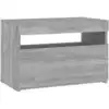 Image de Meuble Tv Avec Lumières Led Sonoma Gris 60x35x40 Cm Vidaxl