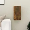 Image de vidaXL Meuble TV Chêne fumé 305x30x60 cm Bois dingénierie 815741