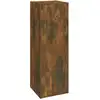 Image de Meubles Tv Chêne Fumé 30,5x30x90 Cm Bois D'ingénierie Vidaxl