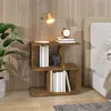 Image de Table De Chevet Chêne Fumé 50x30x51,5 Cm Bois D'ingénierie Vidaxl