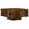 Image de Vidaxl table basse chêne fumé 60x60x31,5 cm bois d'ingénierie