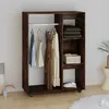 Image de vidaXL Garde-robe Chêne fumé 80x40x110 cm Bois dingénierie 815978