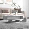 Image de vidaXL Table basse Sonoma gris 105x55x32 cm Bois dingénierie 815982