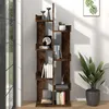 Image de vidaXL Bibliothèque 48x255x140 cm Chêne fumé Bois dingénierie 816005