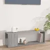 Image de Meuble Tv Sonoma Gris 100x24x32 Cm Bois D'ingénierie Vidaxl