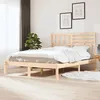 Image de vidaXL Cadre de lit sans matelas bois de pin massif 140x190 cm 3101003