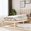 Image de Cadre De Lit Sans Matelas Bois De Pin Massif 90x200 Cm Vidaxl