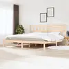 Image de Cadre De Lit Sans Matelas Bois Massif De Pin 200x200 Cm Vidaxl