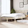 Image de Cadre De Lit Sans Matelas Bois Massif Vidaxl