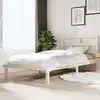 Image de Cadre De Lit Sans Matelas Bois Massif 90x200 Cm Vidaxl