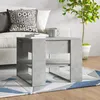 Image de vidaXL Table basse Gris béton 555x55x45 cm Bois dingénierie 810912