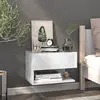 Image de Table De Chevet Murale Blanc Vidaxl