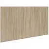 Image de Tête De Lit Chêne Sonoma 160x1,5x80 Cm Bois D'ingénierie Vidaxl