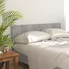 Image de Tête De Lit Gris Béton 160x1,5x80 Cm Bois D'ingénierie Vidaxl