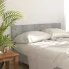 Image de vidaXL Tête de lit Gris béton 160x15x80 cm Bois dingénierie 811038
