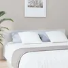 Image de Tête De Lit Blanc 200x1,5x80 Cm Bois D'ingénierie Vidaxl