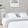 Image de Tête De Lit Blanc Brillant 200x1,5x80 Cm Bois D'ingénierie Vidaxl