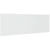 Image de Tête De Lit Murale Blanc 240x1,5x80 Cm Bois D'ingénierie Vidaxl