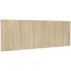 Image de Tête De Lit Murale Chêne Sonoma 240x1,5x80 Cm Bois D'ingénierie Vidaxl