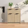 Image de 811091 vidaXL Buffet Chêne sonoma 60x30x70 cm Bois dingénierie